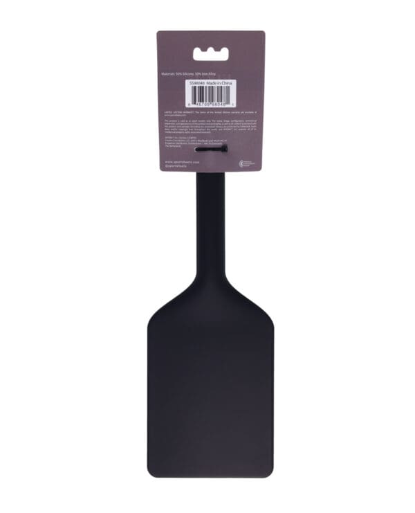 Edge FUCK TOY Silicone Paddle - Black - Image 5