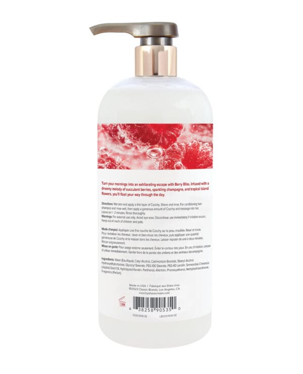 COOCHY Shave Cream - 32 oz Berry Bliss - Image 2