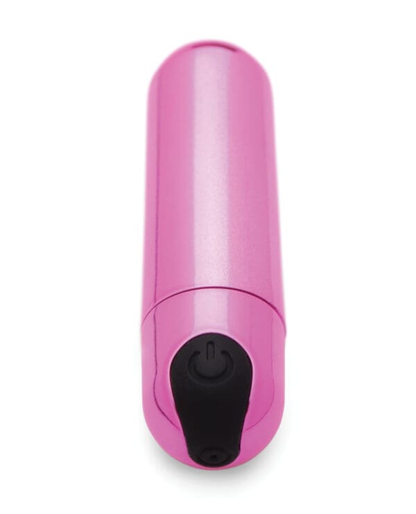 Bang! 10X Rechargeable Vibrating Metallic Bullet - Pink - Image 3