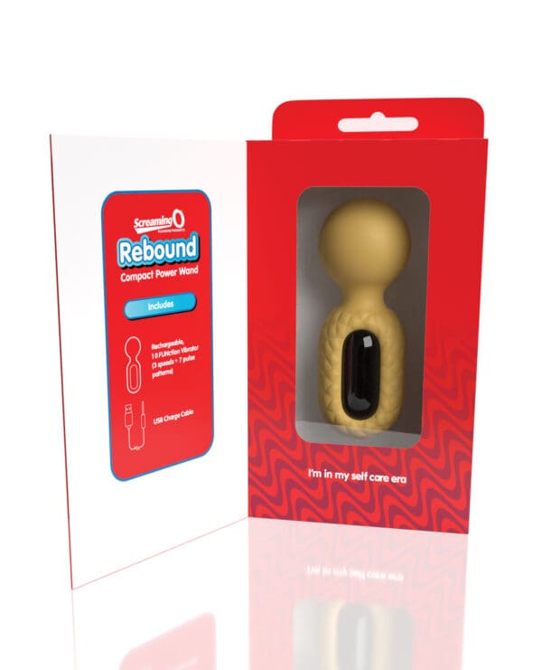 Screaming O Rebound Compact Power Wand - Bumblee Yellow - Image 5