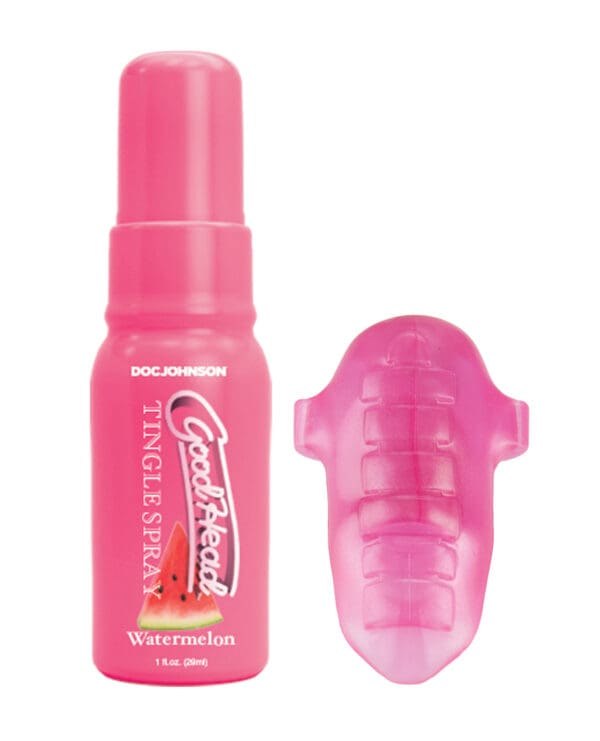 GoodHead Pussy Pleasure Party Oral Sex Kit - 1 oz Watermelon Tingle Spray - Image 2