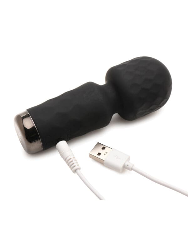Bang! 10X Mini Silicone Wand - Black - Image 4