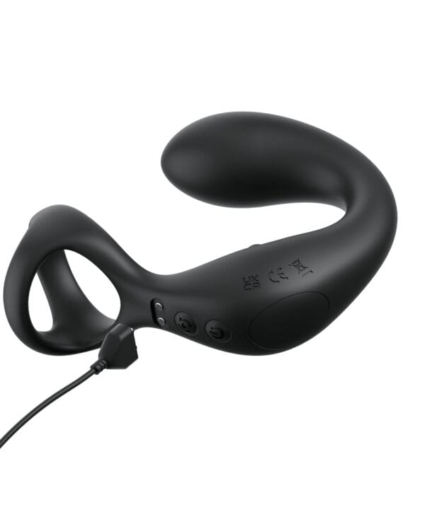 Anal Fantasy Elite Ass-Gasm Taint-Alizer P-Spot Vibrator - Black - Image 3