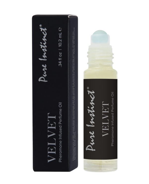Pure Instinct Pheromone Perfume Oil Roll On Velvet - 10.2 ml - Image 2