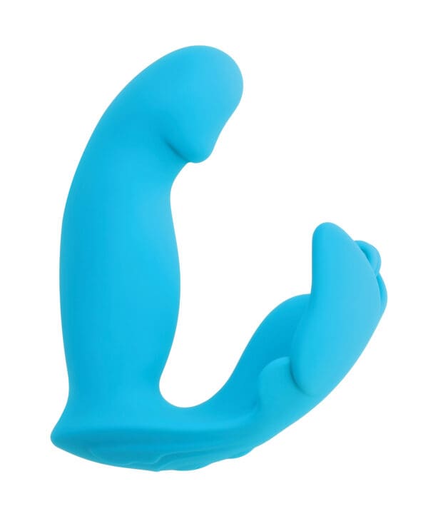 Evolved Spread Your Wings Rabbit Vibrator - Blue - Image 2