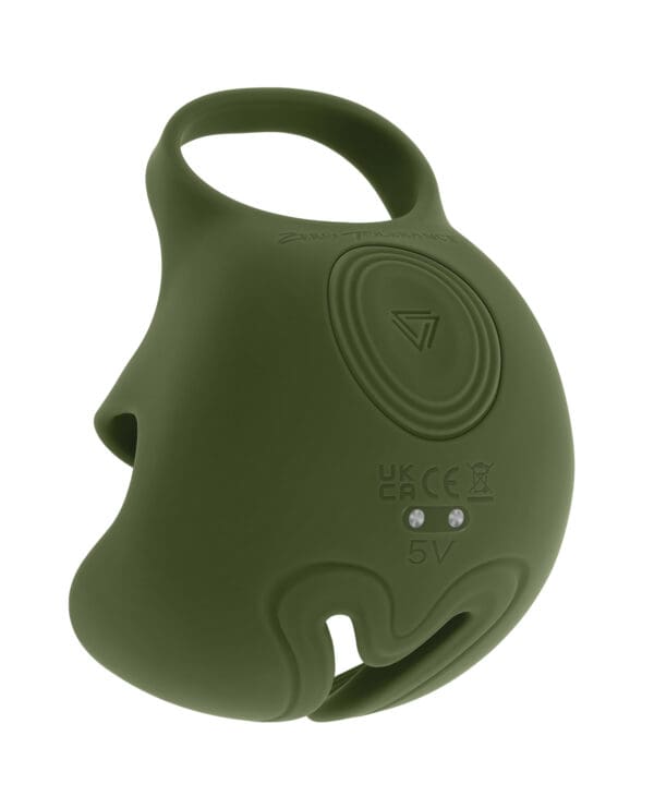 Zero Tolerance Nutty Buddy Cock & Ball Vibrator - Green - Image 4