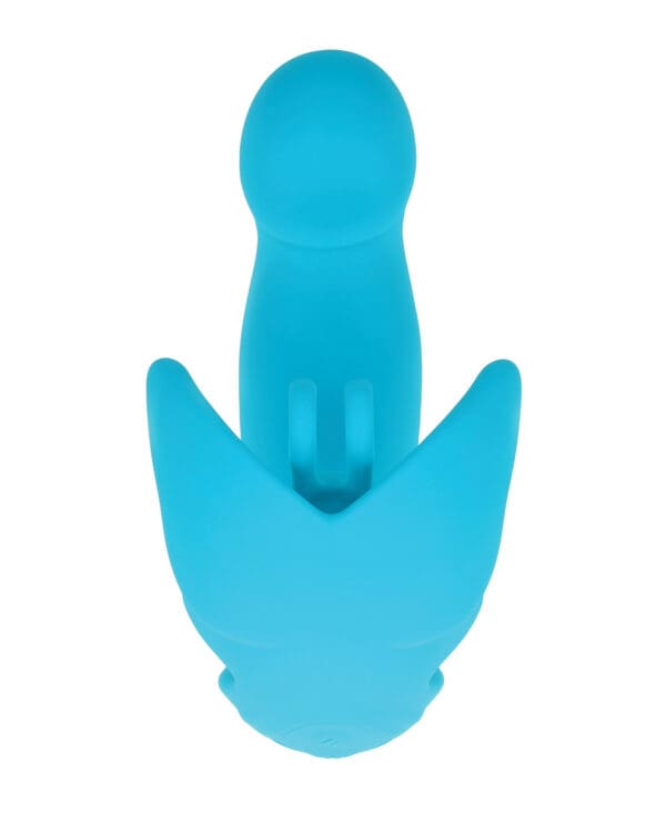 Evolved Spread Your Wings Rabbit Vibrator - Blue - Image 5