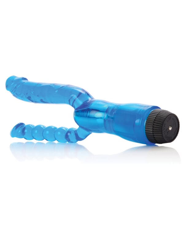 Crystalessence 5" Dual Penetrator - Blue - Image 4
