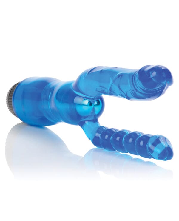 Crystalessence 5" Dual Penetrator - Blue - Image 5
