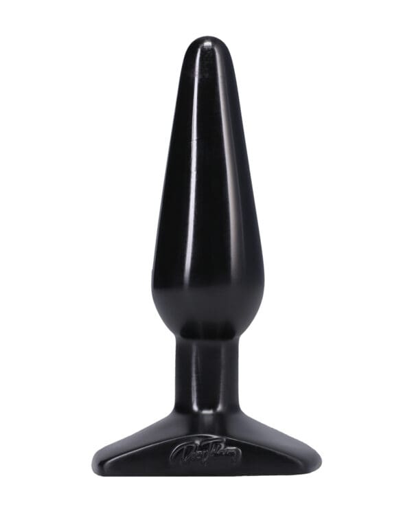 Classic Butt Plug - Medium Black - Image 2