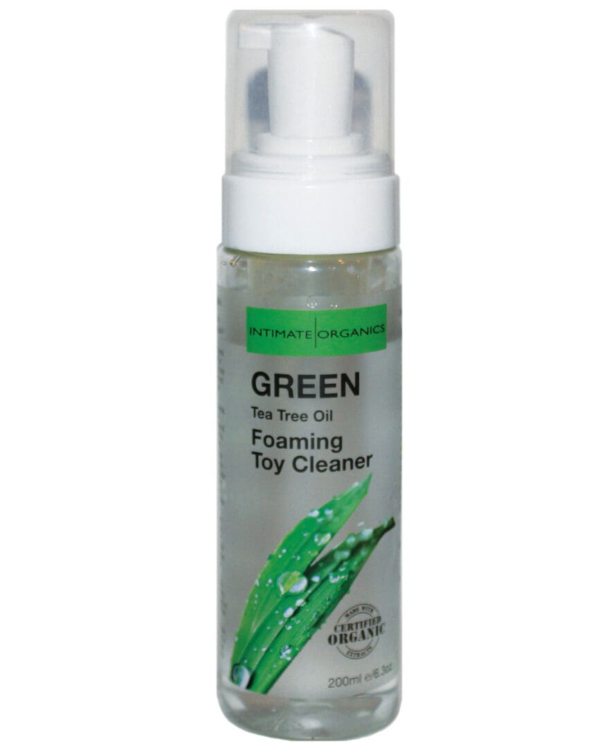 Intimate Earth Foaming Toy Cleaner - 200 ml Green Tea Tree Oil