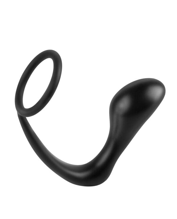 Anal Fantasy Collection Ass Gasm Cockring Plug - Black - Image 2