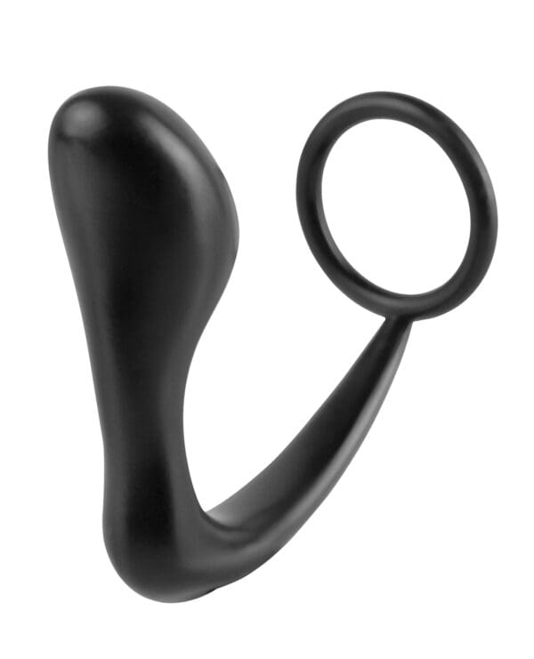 Anal Fantasy Collection Ass Gasm Cockring Plug - Black - Image 3