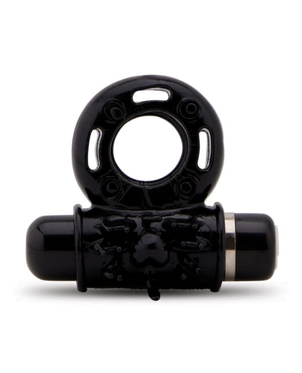 Nu Sensuelle Mate Ultra Bullet Ring Cockring 7 Function - Black - Image 2