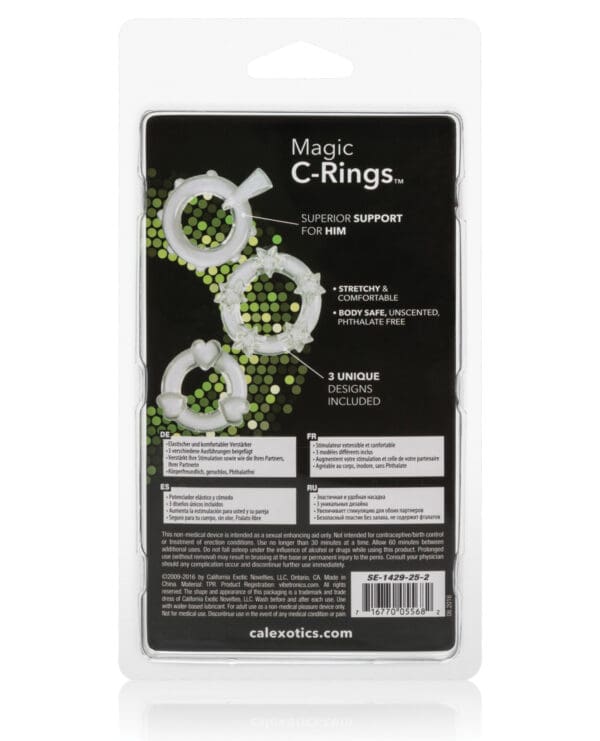 Magic C Rings - Clear - Image 2