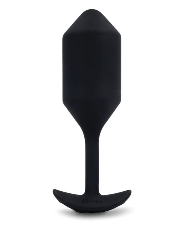 b-Vibe Vibrating Weighted Snug Plug XL - 247 g Black - Image 3