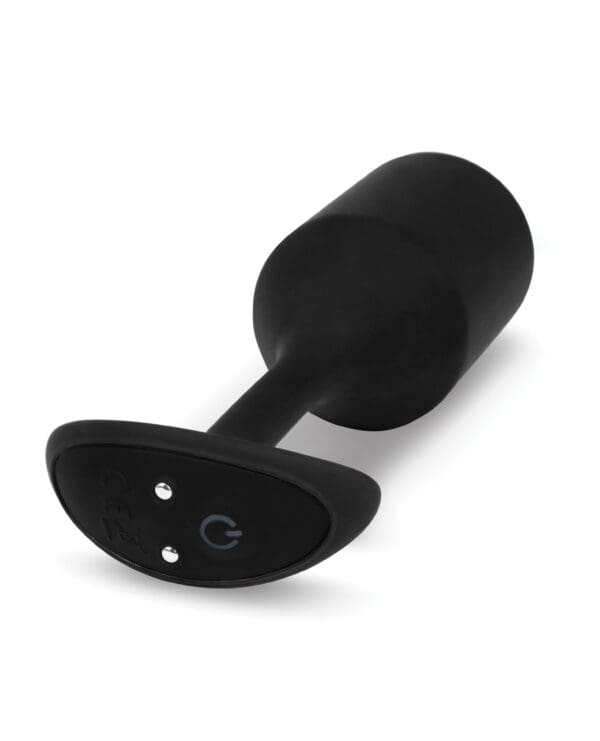 b-Vibe Vibrating Weighted Snug Plug XL - 247 g Black - Image 4