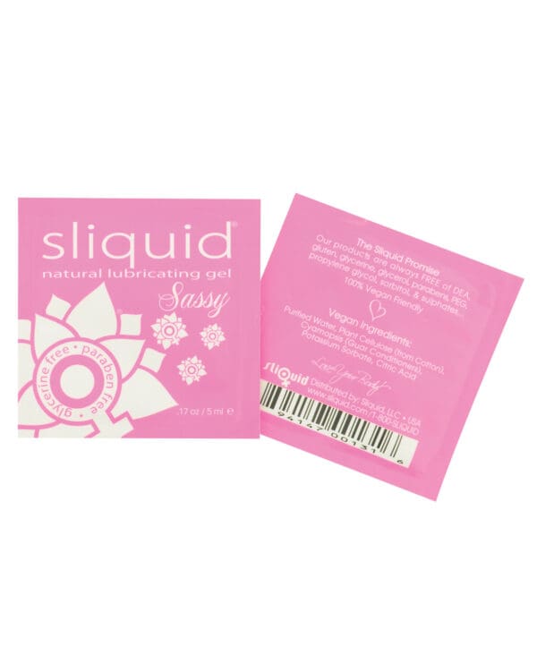 Sliquid Naturals Sassy Pillows - .17 oz - Image 2