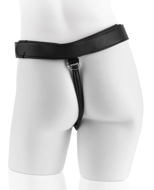 King Cock Strap-On Harness w/6" Cock - Tan - Image 4