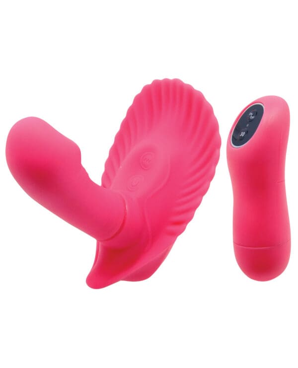 Pretty Love Fancy Remote Control Clamshell 30 Function - Fuchsia - Image 2