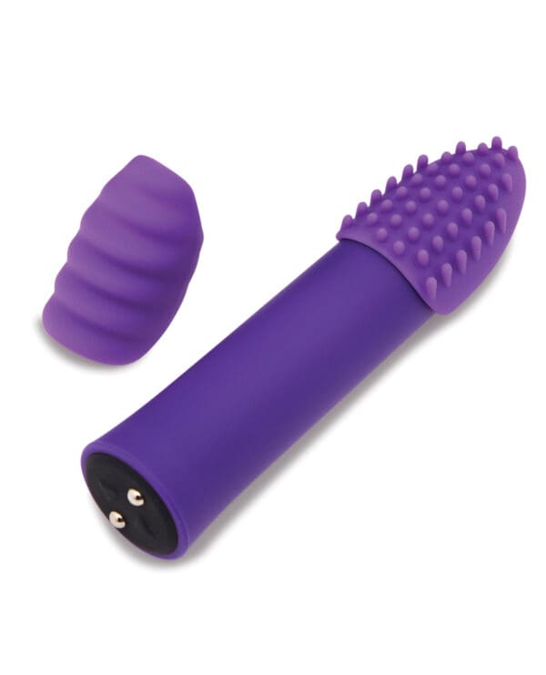 Nu Sensuelle Point Plus Rechargeable Bullet - Purple - Image 3