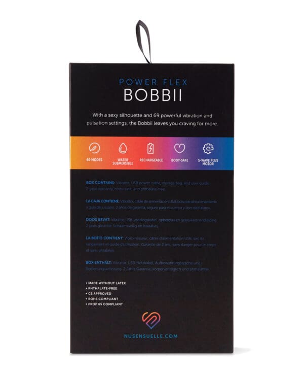 Nu Sensuelle Bobbii Bullet 69 Function - Millennial Pink - Image 5
