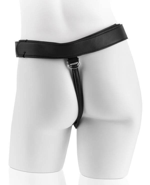King Cock Strap-On Harness w/8" Cock - Flesh - Image 3
