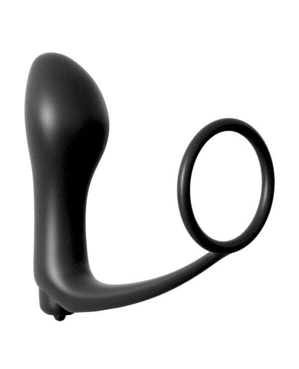 Anal Fantasy Collection Ass Gasm Vibrating Plug w/Cockring - Image 2