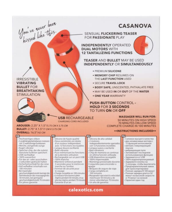 French Kiss Casanova - Red - Image 2