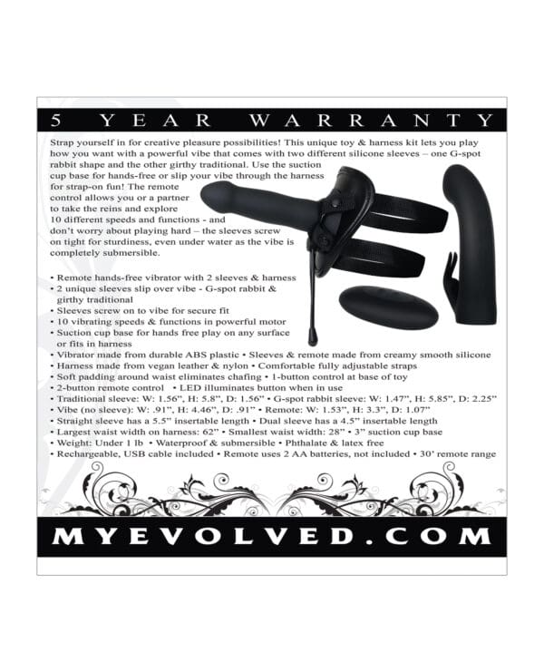 Evolved Heavenly Harness - Black - Image 2