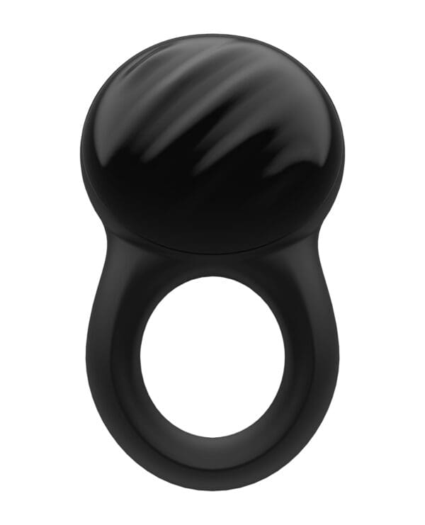 Satisfyer Signet Ring w/Bluetooth App - Black - Image 2