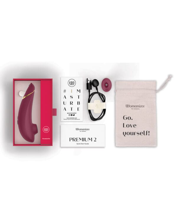 Womanizer Premium 2 - Bordeaux - Image 5