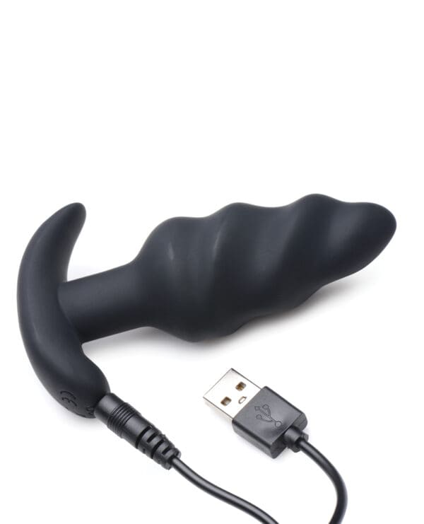 Bang! 21X Vibrating Butt Plug w/Remote Control - Black - Image 5