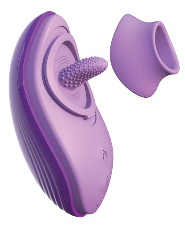 Fantasy For Her Silicone Fun Tongue - Purple - Image 4