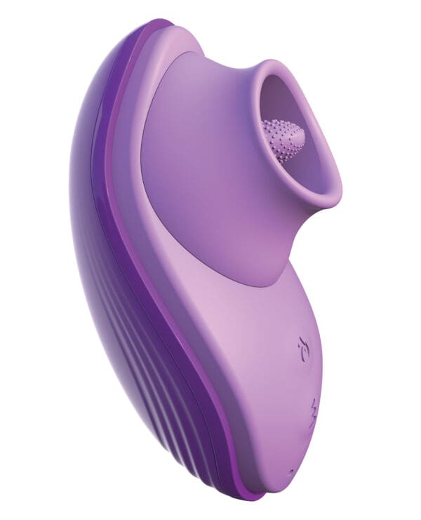Fantasy For Her Silicone Fun Tongue - Purple - Image 5