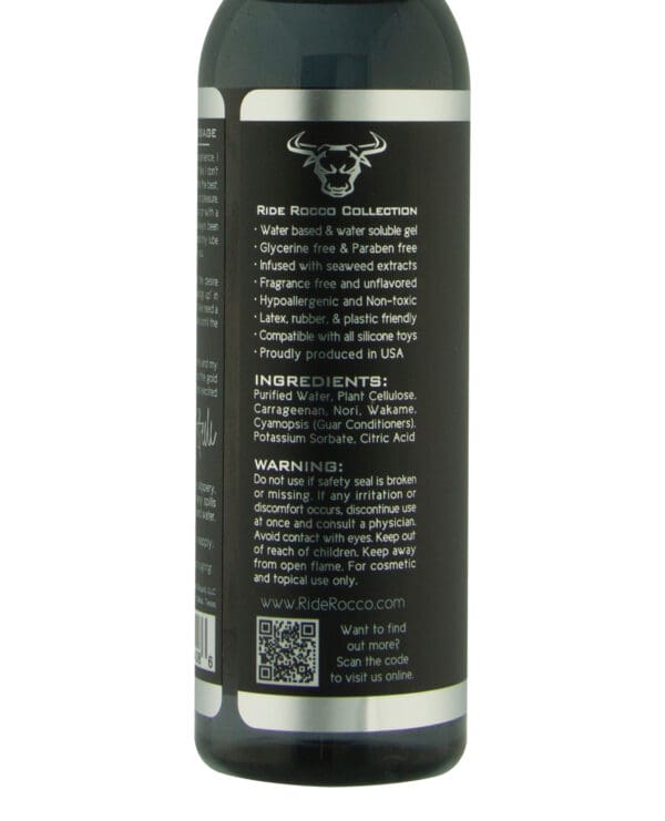 Ride Rocco Water Based - 4 oz - Image 2