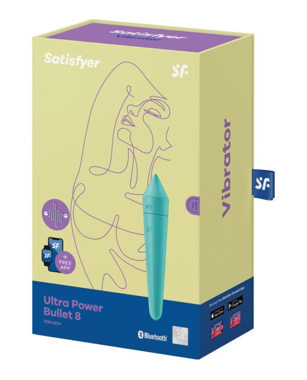Satisfyer Ultra Power Bullet 8 - Turquoise - Image 5
