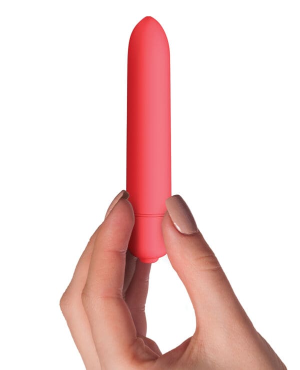 SugarBoo Coral Crush Vibrating Bullet - Coral - Image 4