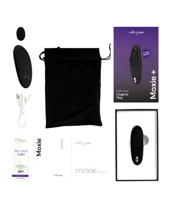 We-Vibe Moxie+ Panty Vibe - Black - Image 3