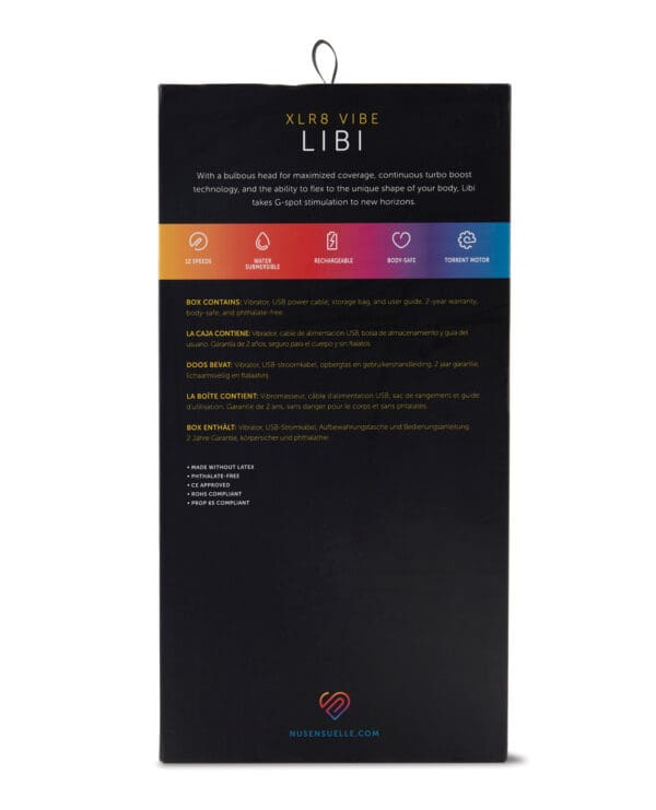 Nu Sensuelle Libi G-Spot Vibrator - Deep Purple - Image 2