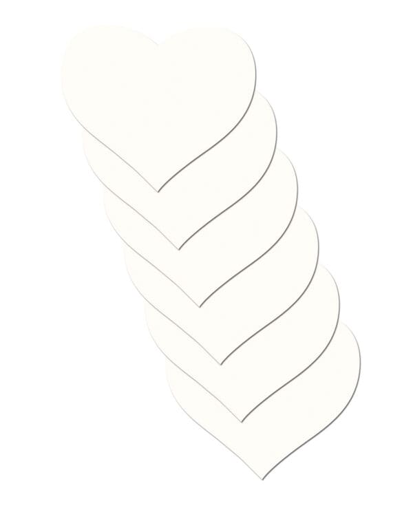 Pastease Refill Heart Double Stick Shapes - Pack of 3 O/S - Image 2