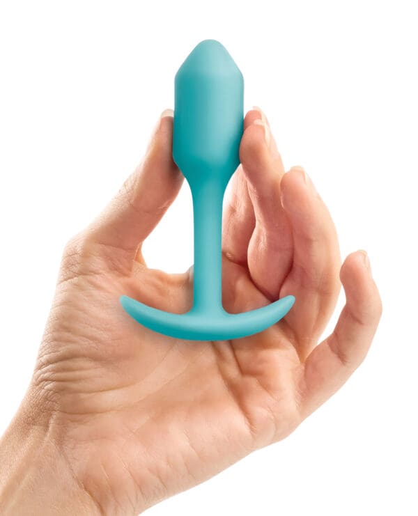 b-Vibe Weighted Snug Plug 1 - 55 g Mint - Image 4