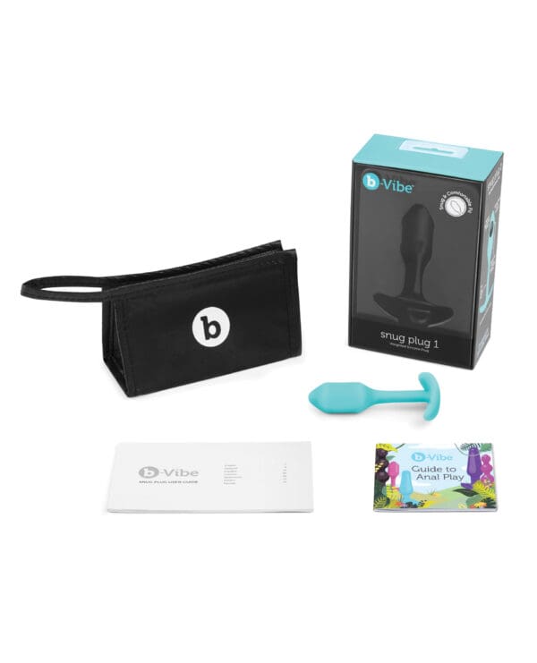 b-Vibe Weighted Snug Plug 1 - 55 g Mint - Image 5