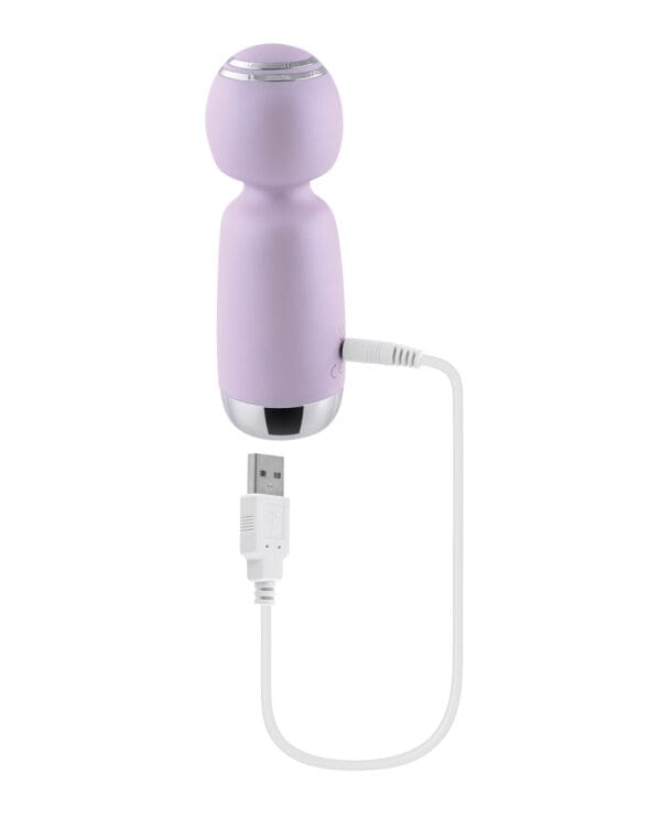 Playboy Pleasure Royal Mini Wand - Opal - Image 5