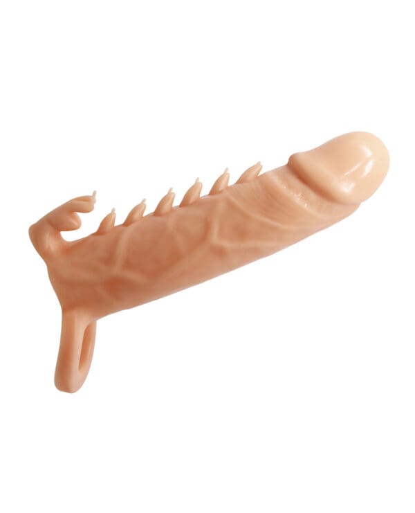 Pretty Love Emmitt 6.3" Penis Sleeve - Ivory - Image 2