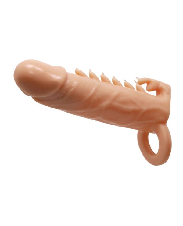 Pretty Love Emmitt 6.3" Penis Sleeve - Ivory - Image 3
