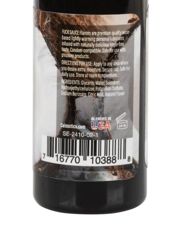 Fuck Sauce Water Based Personal Lubricant - 2 oz Coconut - Image 2