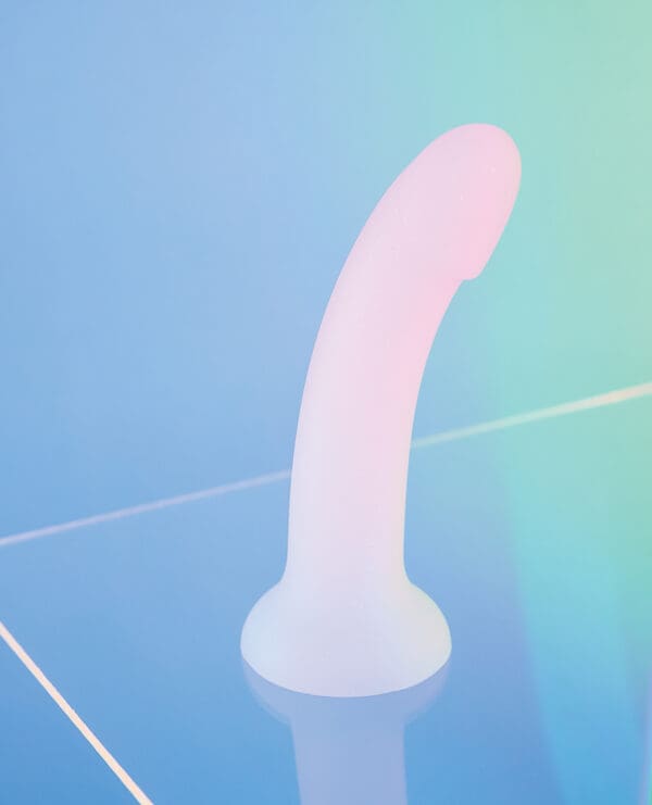 Love to Love Silicone Dildolls Galactica - Unicorn Color w/Glitter - Image 5