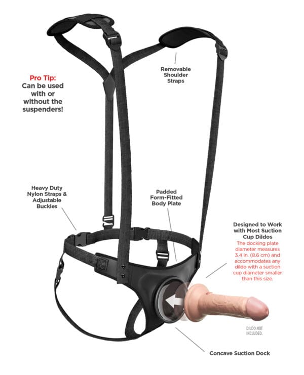 Body Dock Strap-On Suspenders - Image 5