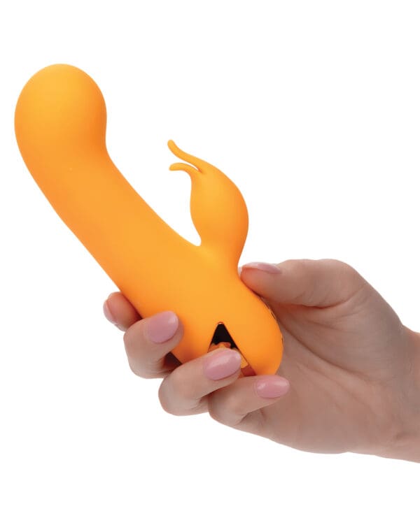 California Dreaming Montecito Muse Dual Stimulation Vibe - Orange - Image 5